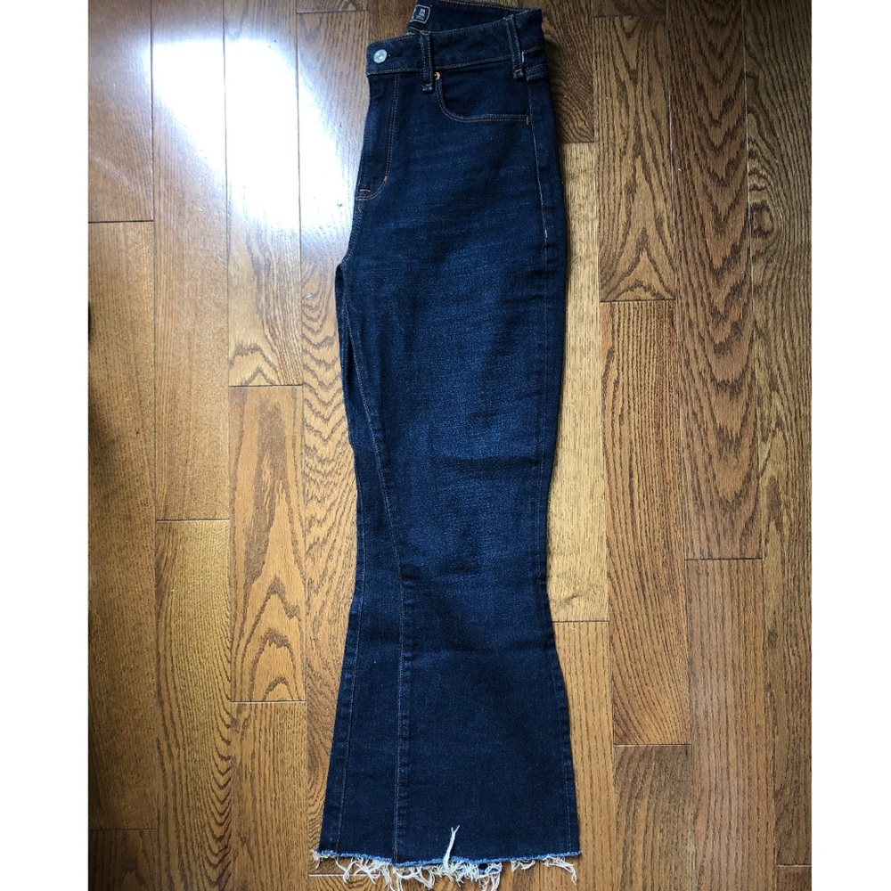 High rise ankle flare